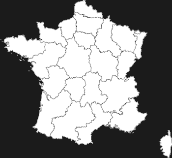 Carte de France des fréquences FM